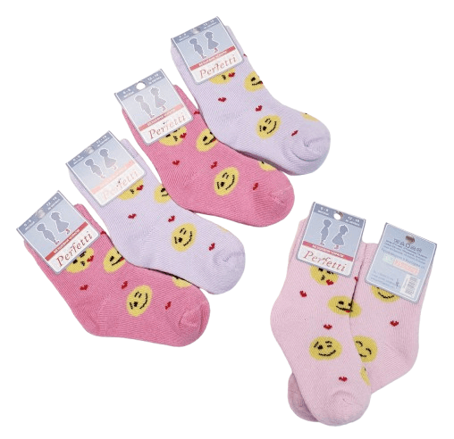 Детски термо чорапи Емотиконки Perfetti