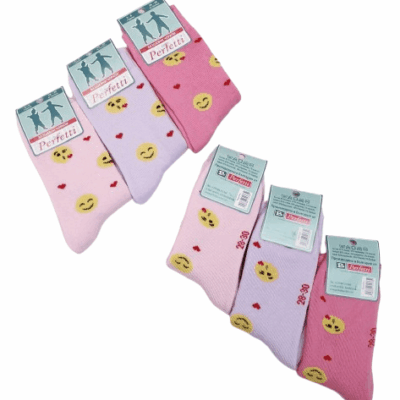 Детски термо чорапи Емотиконки Perfetti