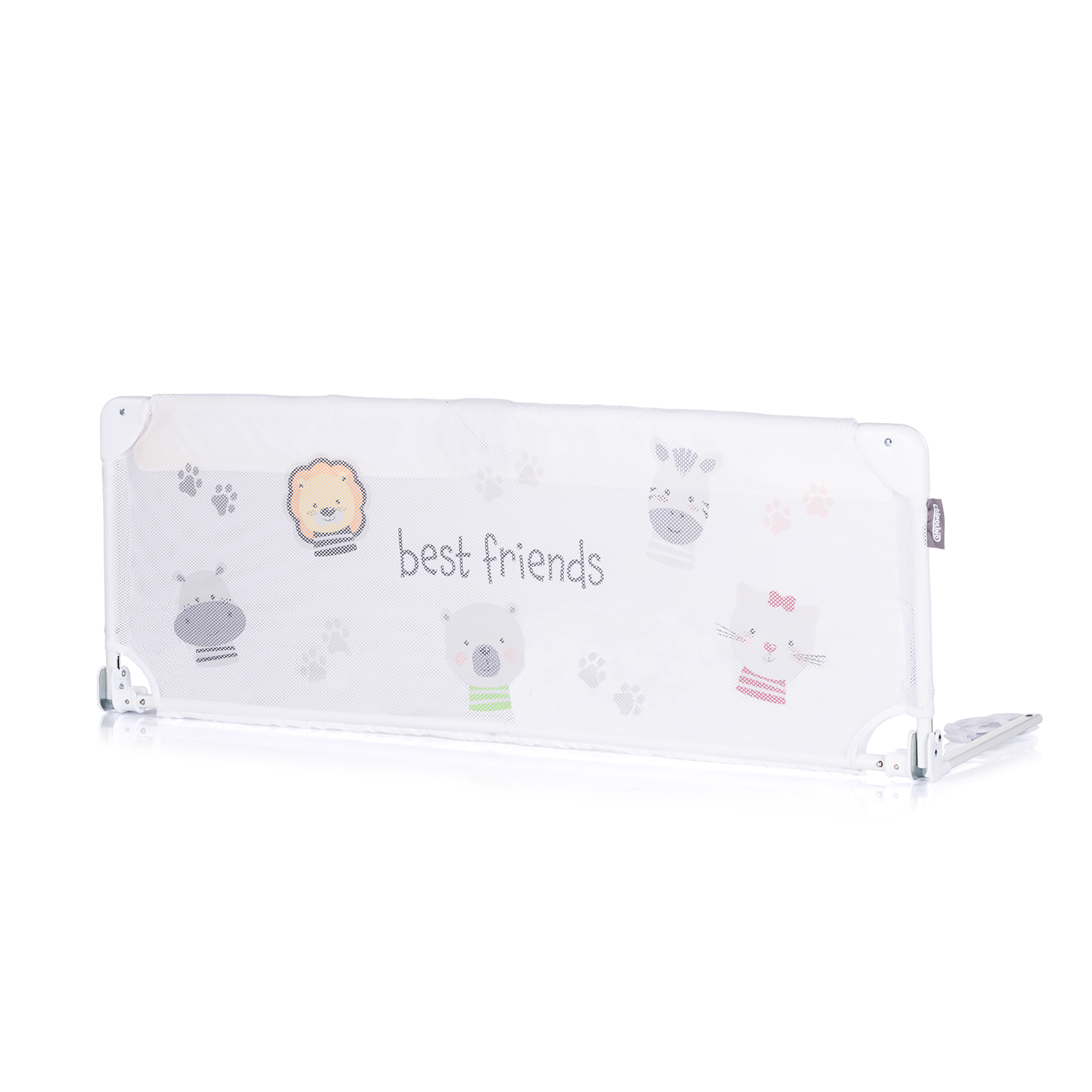 Преграда за легло ЖИВОТИНКИ бяла