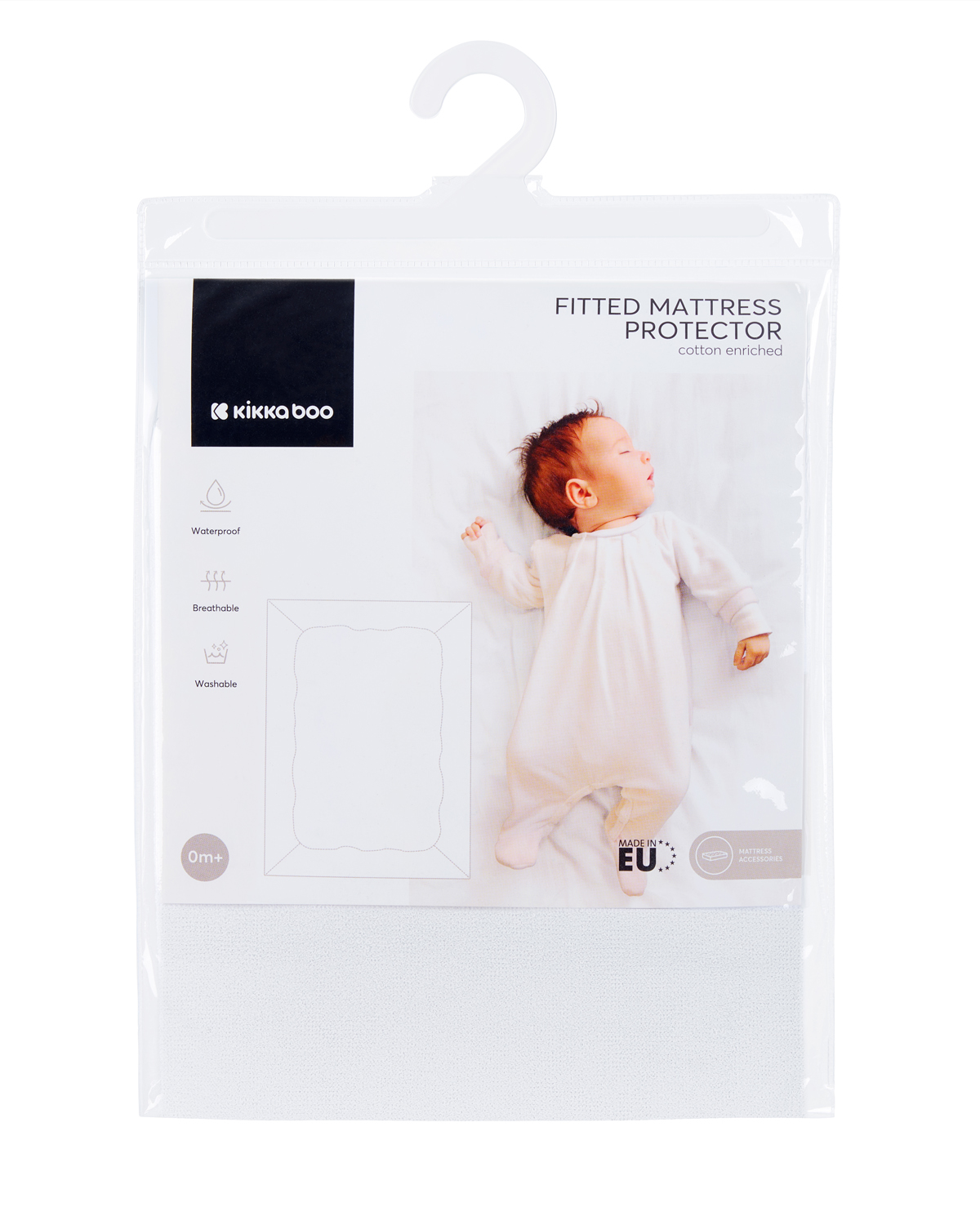 Протектор за матрак с борд - памук 80/50 см за мини кошараout of stock