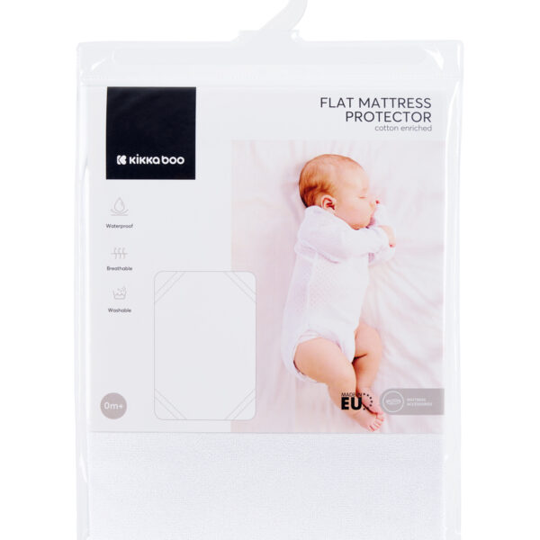 Протектор за матрак с ластик - памук 80/50 см за мини кошараin stock