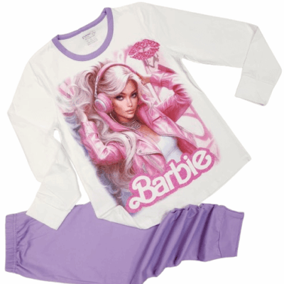Пижама с дълъг ръкав за момиче Барби-Венера