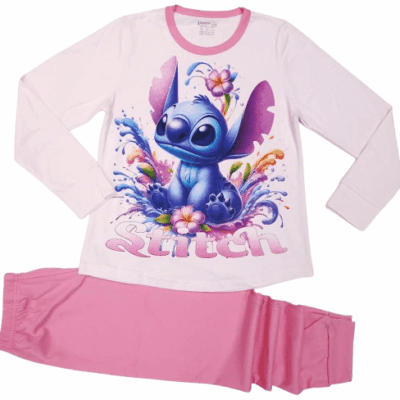 Пижама с дълъг ръкав за момиче със Stitch - Венера