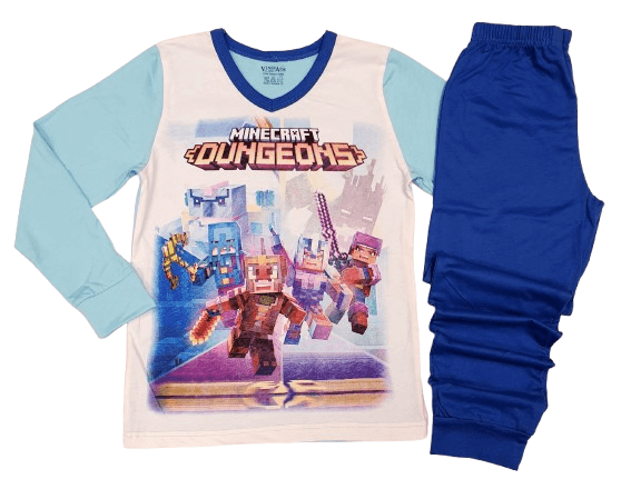 Пижама Венера дълъг ръкав Minecraft