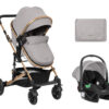 Комбинирана количка 3в1 трансф. седалка Amaia Light Grey 2024in stock