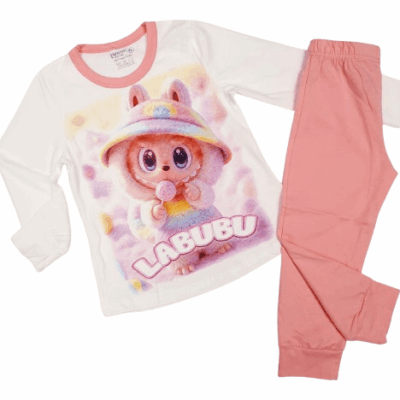 Детска пижама за момиче с Labubu-ВЕНЕРА