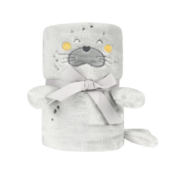 Бебешко одеяло с 3D бродерия Seally Mein stock