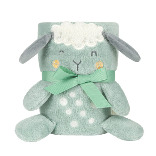 Бебешко одеяло с 3D бродерия Sleepy Sheepin stock