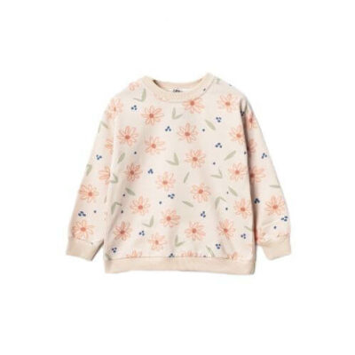 Блуза за момиче Бледо бежово