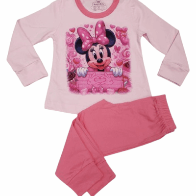 Детска пижама Мини Маус в розово Венера