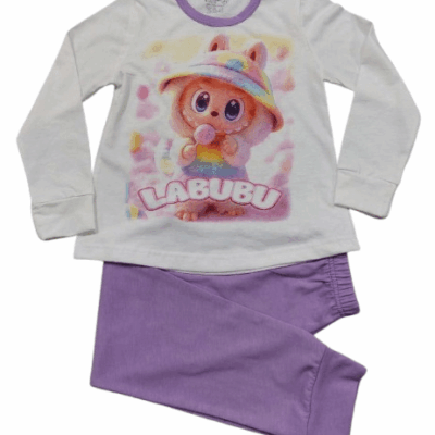Детска пижама сингъл за момиче Labubu Венера