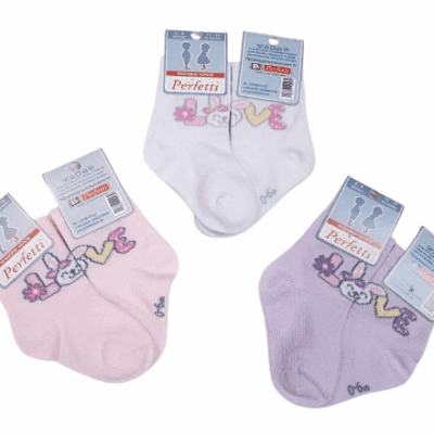 Детски чорапи момиче Зайче Love Perfetti