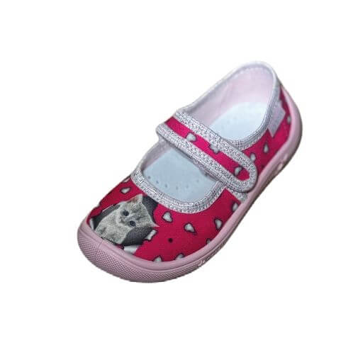 Детски дишащи пантофи за момиченца Коте ViGGaMi