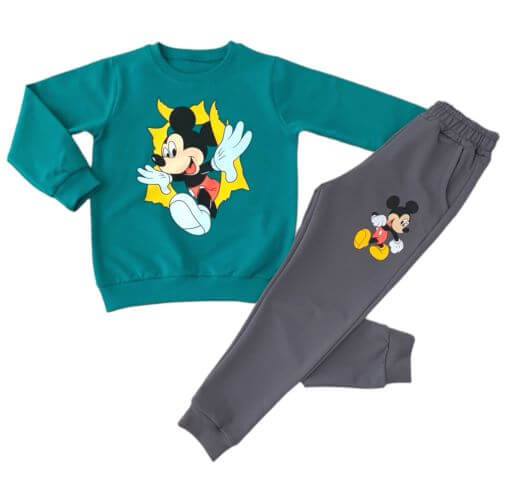 Детски комплект анцуг с мотиви на Мики МаусСевтекс