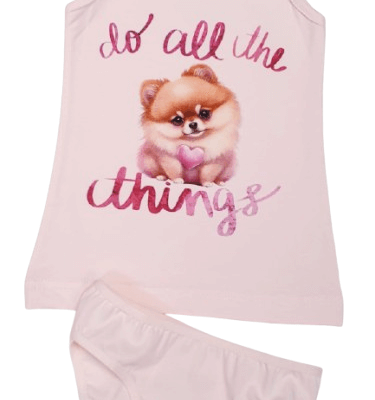 Детски комплект с куче Венера