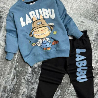 Детски комплект за момче 3 части с Labubu