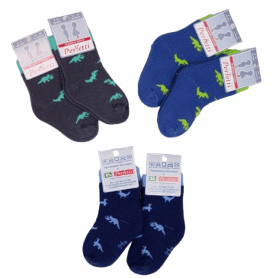 Детски термо чорапи Динозавърчета Perfetti