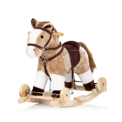 Конче-люлка с колела беж