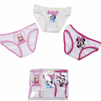 Гащички за момиче комплект 3 бр. с герои Венера