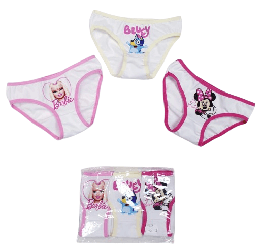Гащички за момиче комплект 3 бр. с герои Венера