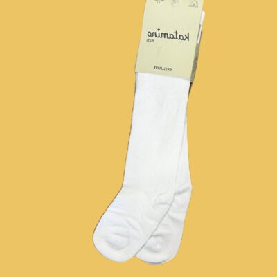 Детски чорапогащник в бяло * Katamino