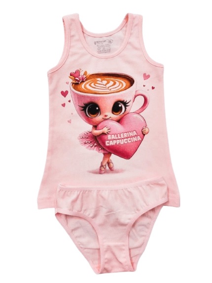 Комплект бельо за момиче с Ballerina Cappuccina * Венера