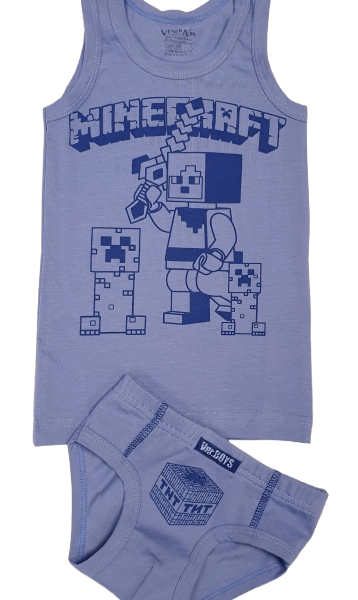 Комплект бельо за момче Minecraft Венера