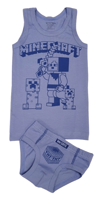 Комплект бельо за момче Minecraft Венера