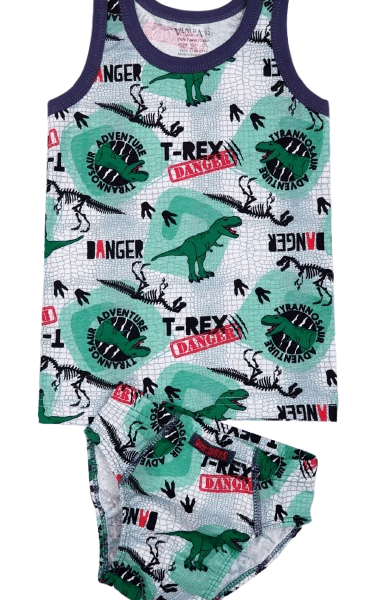 Комплект бельо за момче с динозаври - Венера