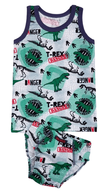 Комплект бельо за момче с динозаври - Венера