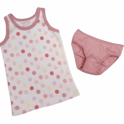 Комплект бельо за момиче пепел от рози Венера