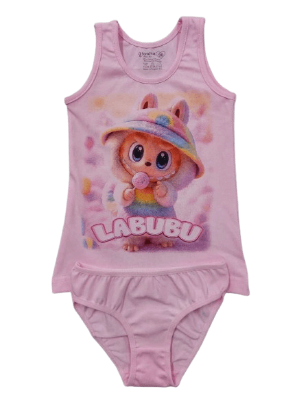 Комплект бельо за момиче с Labubu Венера