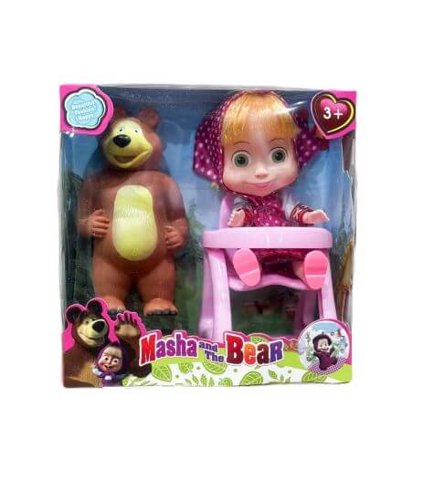 Комплект играчки Маша и Мечока