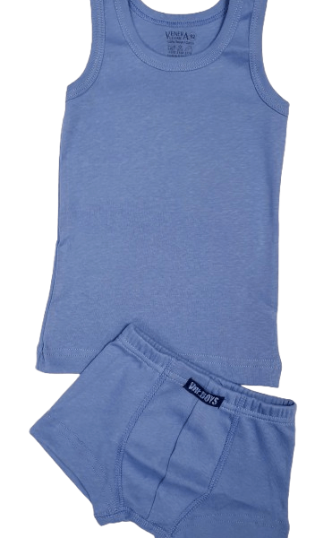 Комплект за момче с боксер Рипс деним - VENERA