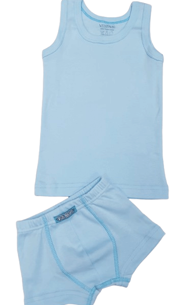 Комплект за момче с боксер Рипс електрик син - VENERA