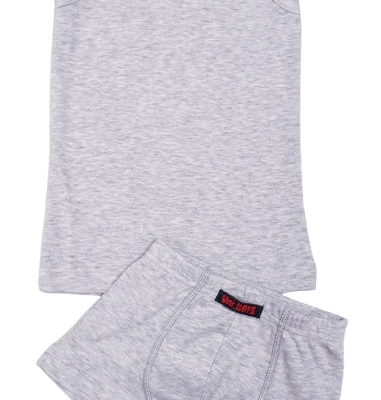 Комплект за момче с боксер Рипс св. сив - VENERA