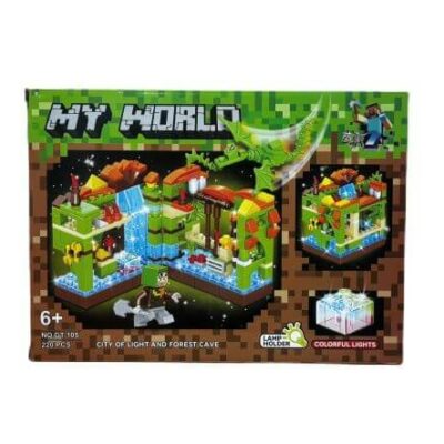 Конструкторски комплект My World Minecraft