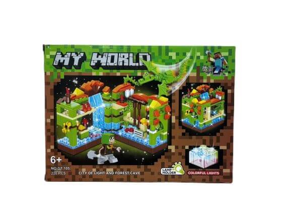 Конструкторски комплект My World Minecraft