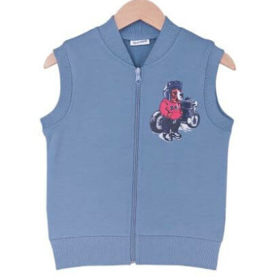 Леко ватиран елек момче син Севтекс