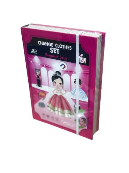 Магнитна книга за обличане на кукли