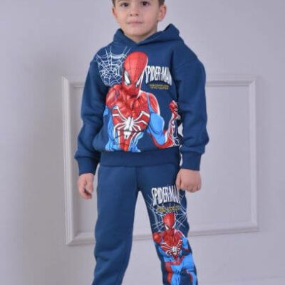 Детски спортен комплект 2 части за момче Спайдърмен