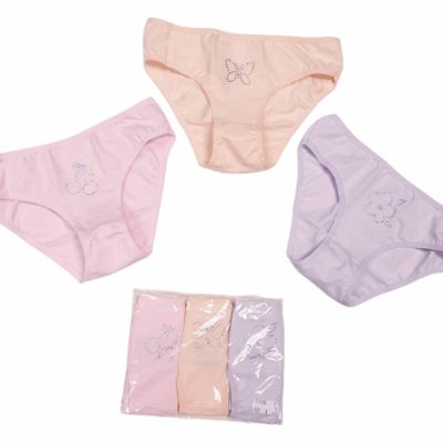 Детски гащички с камъчета 3 бр. - Венера