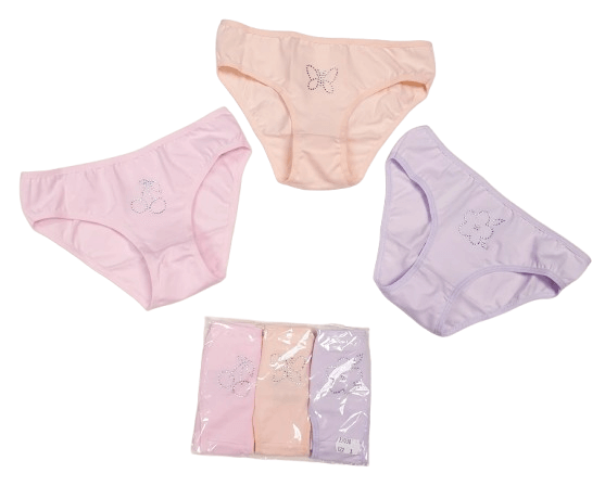 Детски гащички с камъчета 3 бр. - Венера