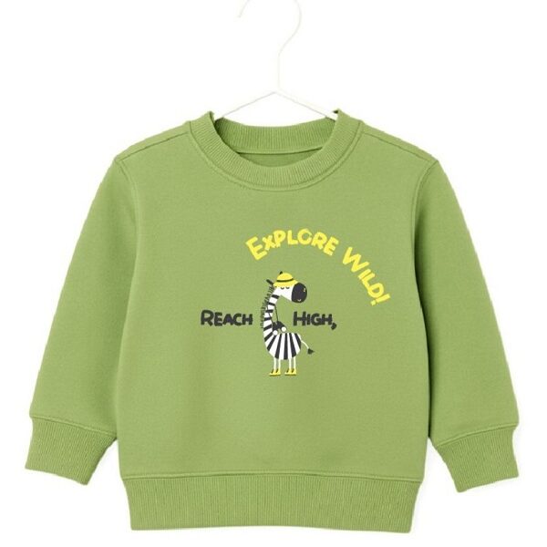 Блуза Рач зебра зелена