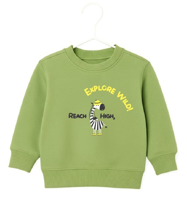 Блуза Рач зебра зелена