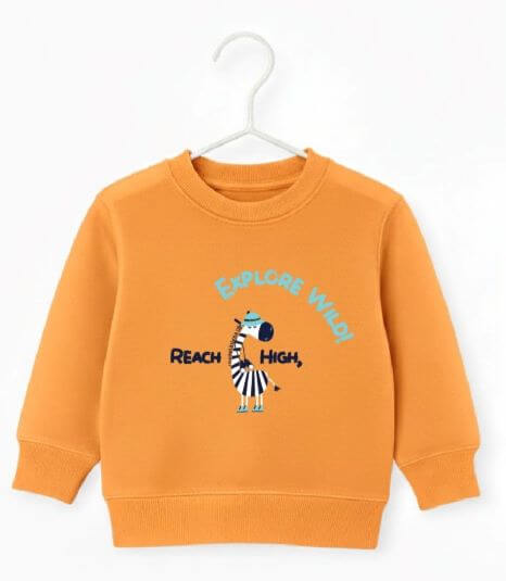 Детска блуза с дълъг ръкав Explore wild - Rach