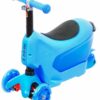 Синя тротинетка Cleo 2 в 1 Zizito