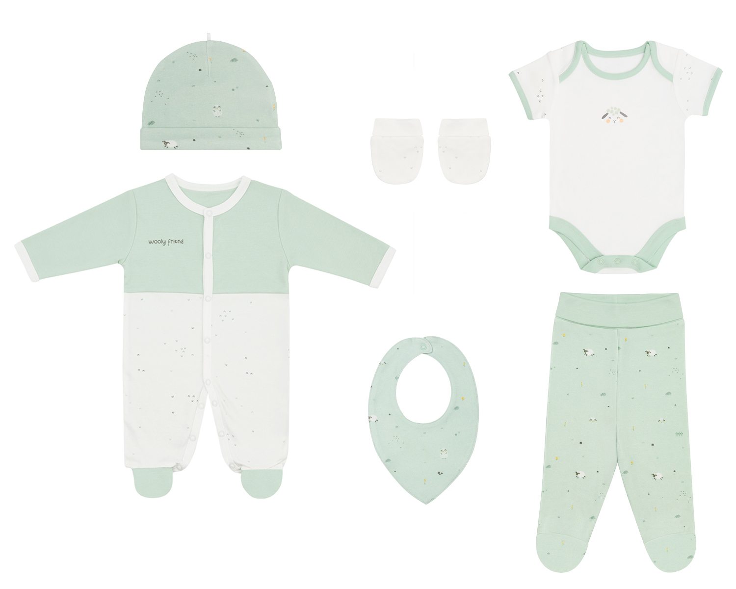 Комплект за изписване 6 части Sleepy Sheepin stock