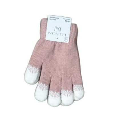 Розови ръкавици Noviti