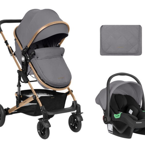 Комбинирана количка 3в1 трансф. седалка Amaia Light Grey 2024in stock